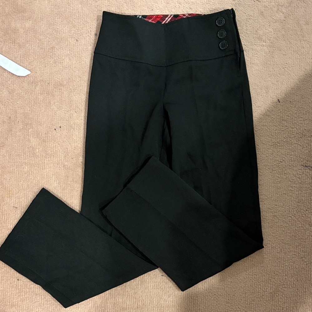 Elegant Black Kids' Formal Pants
